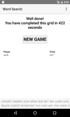 Word Search android App screenshot 3