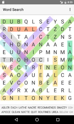 Word Search android App screenshot 5