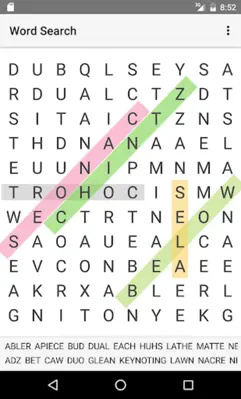 Word Search android App screenshot 6